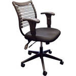 Balt Seatflex Model 34448 Upholstered Managerial Chair (Black)