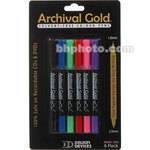 Delkin Devices Archival Gold CD/DVD Pens (6)
