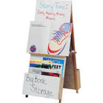 Best Rite Big Book Easel, Double-Sided, Model 33180  (Natural Wood)
