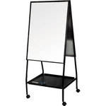 Best Rite Wheasel Presentation Easel on Wheels, Model 33272 (Porcelain) (Black)