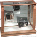 Best Rite Small Wooden Display Case (Oak), Model 40231