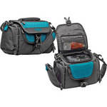 Tenba Xpress Shoulder Bag, Medium (Black/Teal)