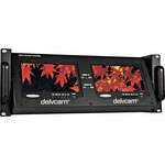 Delvcam DELV-2LCD-7XLPRO Dual 7" LCD Rackmount