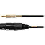 Mogami Gold Stereo Mini Male to 3-Pin XLR Female Cable - 1.5'