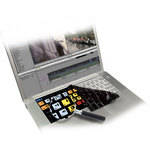 KB Covers Capa de para Teclado Powerbook Aluminum e MacBook Pro (Exceto Unibody) com Teclas para Avid Xpress Pro - (Preta)