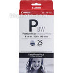 Canon EC-25BW  Postcard Size Black & White Easy Photo Pack