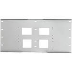 Peerless Industries Triple Stud Wall Plate, Model WSP-716S  (Silver)
