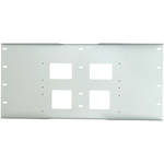 Peerless Industries Triple Stud Wall Plate, Model WSP-716W  (White )