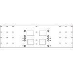Peerless Industries Triple-Stud Wall Plate, Model WSP-724GS  (Gloss Silver )