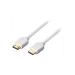 Sony DLC-HD210 High Speed HDMI Male to HDMI Male Cable, White - 6.5'