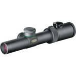 Weaver 1.5-4.5x24 Classic Extreme Riflescope with Illuminated Dual-X Reticle (Matte Black)