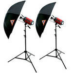 Photoflex StarFlash Gemini Umbrella Kit (120VAC)