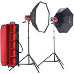 Photoflex StarFlash Gemini 3' OctoDome Kit with Case (120VAC)