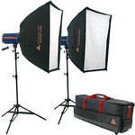 Photoflex StarFlash Gemini Medium Two Monolight Kit with Case (120VAC)