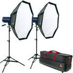Photoflex StarFlash Gemini 3' OctoDome Two Monolight Kit with Case (120VAC)