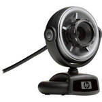 HP / Hewlett-Packard Webcam with Versatile Clip and Integrated Microphone - USB