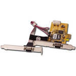 SIIG CyberSerial Dual PCIe-DB - 2-Port PCI Express Serial Expansion Card