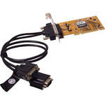 SIIG Dual Profile PCI-2S - 2-Port Serial Low-Profile PCI Expansion Card