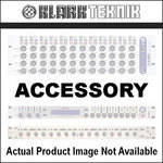 Klark Teknik DN1248 PLUS-BLANK Blank Rear Panel Connector Plate