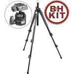 Manfrotto by Bogen Imaging 190XPROB Tripod Legs (Black) with 486RC2 Compact Ballhead