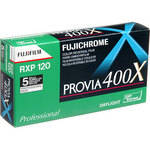 Fujifilm Provia 400X (RXP III) 120mm Color Slide Film (Pro Pack (5 Rolls))