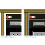 Middle-Atlantic BG17 17" Brush Gasket