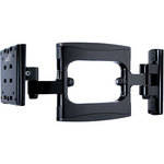 Bell'O 8170DB  Articulating Arm Flatscreen Wall Mount 12-52" in Black