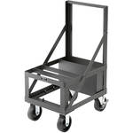 Da-Lite Base Plate Cart, Model BPC46 (Black Powder Coat)