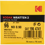 Kodak 3 x 3" Neutral Density (ND) #96 0.90 Optical Gelatin Wratten Filter