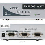 Analog Way DVS Dual VGA Splitter - for Dual VGA Monitoring
