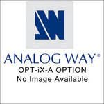 Analog Way OPT-IX-A Optional Audio Card - for iX Series of Switchers