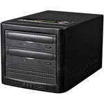 Aleratec 1:2 DVD/CD Copy Cruiser Pro HLX Duplicator w/LightScribe - Standalone/USB 2.0