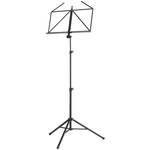 K&M 10065 Three-Piece Music Stand (Black)