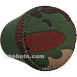 LensCoat Small  Hoodie Lens Hood Cover for 3.25 to 3.75" Diameter (Forest Green Camo)