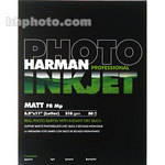 Harman Photo Matte FB Mp Printing Paper for Inkjet - 8.5 x 11"  (Letter) (50 Sheets) (Matte) 