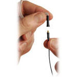 Countryman E6 & E6i Snap-on Replacement Cable with 1/8" (3.5mm) Locking-mini Connector for  AKG Transmitters (Black) 
