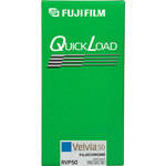 Fujifilm RVP 4 x 5" Quick Load Fujichrome Velvia 50 Color Slide Film (20 Sheets)