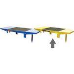 Luxor Drop Leaf Set for AVJ42 Adjustable Height Table (Yellow)
