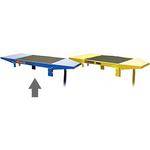 Luxor Drop Leaf Set for AVJ42 Adjustable Height Table (Royal Blue)