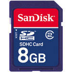 SanDisk 8GB Secure Digital (SDHC) Card