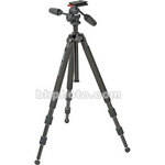 Sunpak Trip� em Fibra de Carbono Pro 623P com Cabe�a de Pan/Tilt de 3 Vias