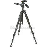 Sunpak Trip� em Fibra de Carbono Pro 624P com Cabe�a de Pan/Tilt de 3 Vias
