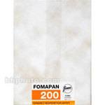 Foma Fomapan Creative 200 4 x 5" Black and White Print (Negative) Film