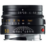 Leica 50mm f/2.5 Summarit-M Manual Focus Lens (Black)