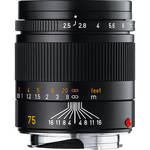 Leica Lente de Foco Manual 75mm f/2.5 Summarit-M (Preta)