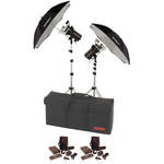 Photogenic StudioMax III Portrait Studio Two Monolight Kit (120VAC)