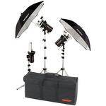 Photogenic AKC960RK StudioMax III Radio Slave Three Monolight Kit (120VAC)