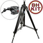 Manfrotto by Bogen Imaging 028B Tripod Legs (Black) with 503HDV Head