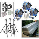Arri 650W Fresnel Compact 3-Light Kit