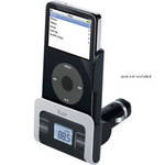 iLuv i707BLK FM Transmitter with Integrated Car Adapter for iPod (Black)